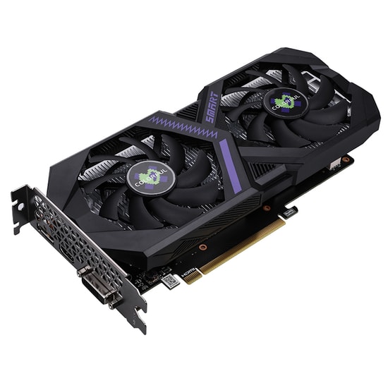 Colorful RTX 3050 6GB GDDR6 96Bit Gaming Ekran Kartı (RTX3050-6GB-V4-V) - DirectX 12 Ultimate, Çift Fan, HDMI, DP, 1470M