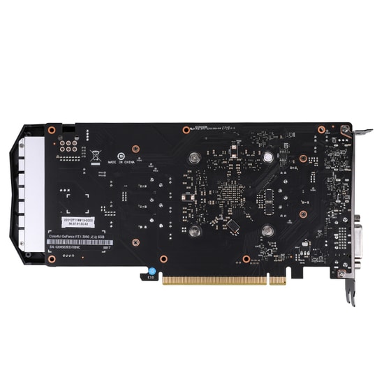 Colorful RTX 3050 6GB GDDR6 96Bit Gaming Ekran Kartı (RTX3050-6GB-V4-V) - DirectX 12 Ultimate, Çift Fan, HDMI, DP, 1470M