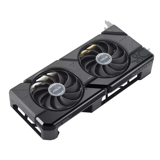 Asus Dual Radeon RX 7900 GRE OC 16GB GDDR6 Ekran Kartı (DUAL-RX7900GRE-O16G) - 256 Bit, RDNA 3, 18 Gbps, HDMI, 3xDP