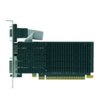 Afox GeForce GT 710 2GB DDR3 64Bit Ekran Kartı (AF710-2048D3L5) - HDMI, DVI, VGA, 954MHz, Fansız Pasif Soğutucu