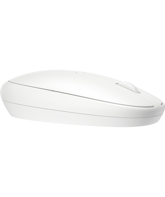 HP 240 Beyaz Bluetooth Kablosuz Mouse (793F9AA) - 1600 DPI Optik Sensör, 4 Tuşlu, Ergonomik Genel Kullanım Tasarım