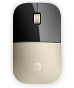 HP Z3700 Altın Rengi Wireless Optik Mouse (X7Q43AA) - 1200 DPI, 2.4 GHz Kablosuz, Taşınabilir İnce Tasarım, 3 Tuşlu