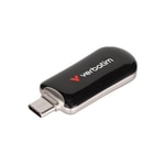 Verbatim Plectra 64GB USB-C Flash Bellek Siyah (30224) - USB 3.2 Gen 1, 100MB/s Okuma Hızı, OTG Desteği, NAND Teknoloji