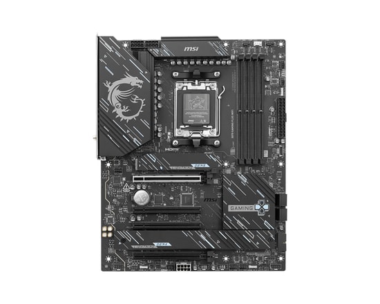 MSI X870 Gaming Plus WiFi Anakart: AM5, DDR5 8200MHz(OC), 3xM.2, USB4, WiFi 7, BT 5.4, 5G LAN, PCIe 5.0, RGB, ATX
