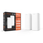 Tenda MX12-2P AX3000 Whole Home Mesh Wi-Fi 6 Sistemi - Dual Band, Wi-Fi 6, 650m2 Kapsama, 2xGbit Port, MU-MIMO, Beamform