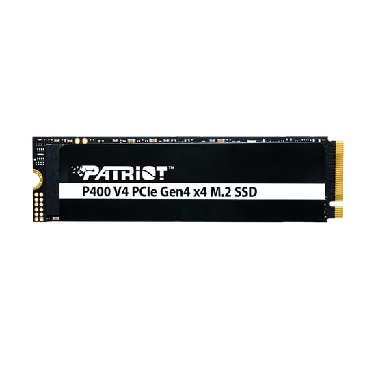 Patriot P400 V4 1TB NVMe M.2 2280 SSD (P400VP1TBM28H) - 6000/5000MB/s Okuma Yazma, PCIe Gen4x4, 3D NAND, Grafen Soğutucu
