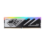 Apacer Panther RGB 16GB (1x16GB) DDR5 6000MHz CL40 Gaming Ram (AH5U16G60C6229BAA-1) - Intel XMP 3.0, Alüminyum Soğutucu
