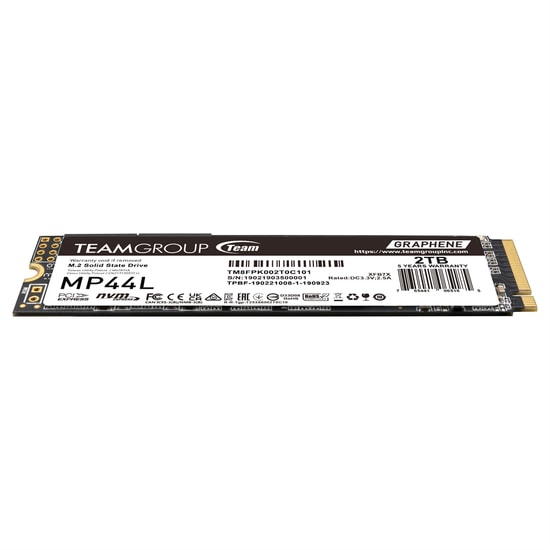 Team MP44L 2TB NVMe M.2 2280 SSD (TM8FPK002T0C101) - 4800/4400MB/s, PCIe Gen4x4, NVMe 1.4, Dahili Katı Hal Sürücü