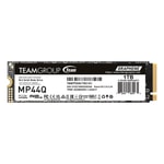 Team MP44Q 1TB NVMe M.2 2280 SSD (TM8FFD001T0C101) - 7400/6200MB/s, PCIe Gen4x4, 3D QLC NAND, Grafen Isı Dağıtıcı