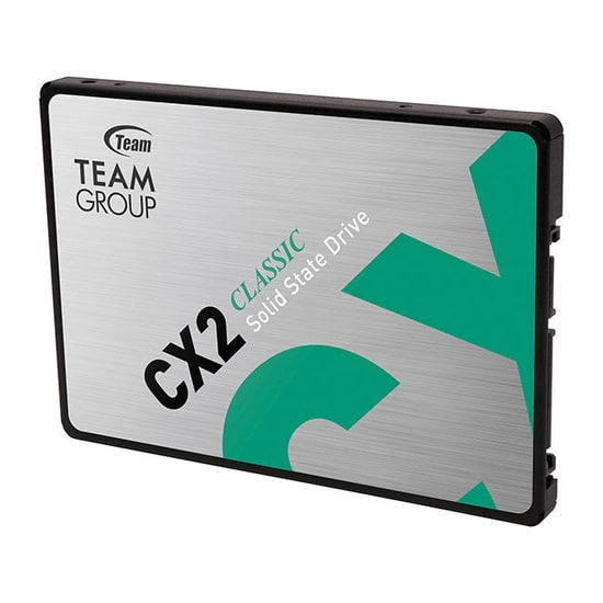 Team CX2 256GB 2.5" SATA 3 SSD (T253X6256G0C101) - 520MB/s Okuma, 430MB/s Yazma, SLC Caching, 200 TBW Dahili Disk