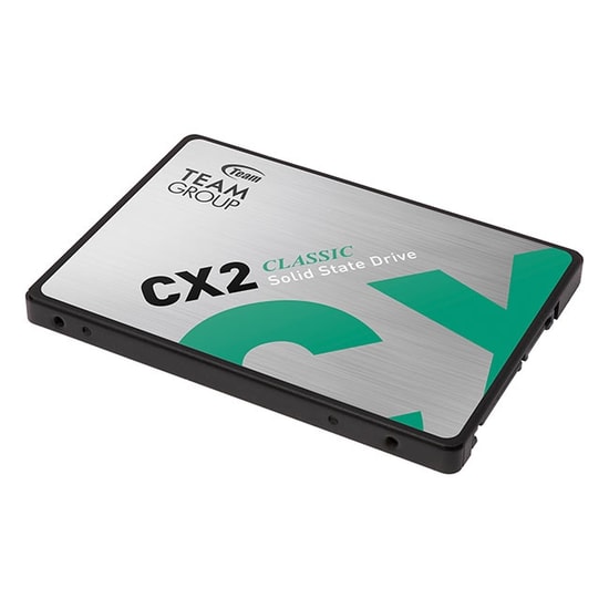 Team CX2 256GB 2.5" SATA 3 SSD (T253X6256G0C101) - 520MB/s Okuma, 430MB/s Yazma, SLC Caching, 200 TBW Dahili Disk