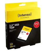 Intenso Top 512GB 2.5 SATA 3 SSD (3812450) - 520MB/s Okuma, 500MB/s Yazma Hızı, Yüksek Performanslı Dahili Disk