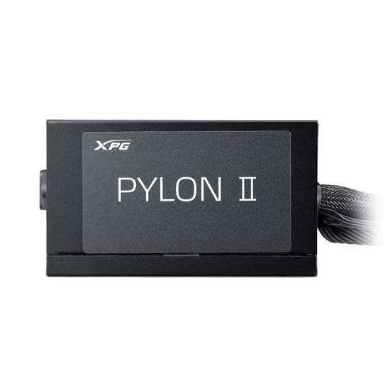 XPG Pylon II 750W 80+ Bronze Güç Kaynağı (PYLONII750B-BKCEU) - 135mm Fan, Aktif PFC, 12V-2x6 Connector, Non Modüler