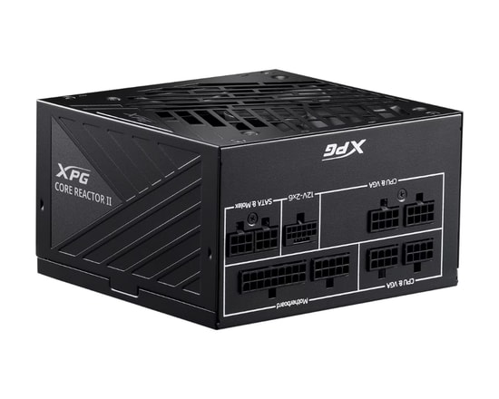 XPG Core Reactor II 1200W 80+ Gold Güç Kaynağı (COREREACTORII1200G-BKCEU) - Tam Modüler, ATX 3.0, 135mm Fan, Aktif PFC
