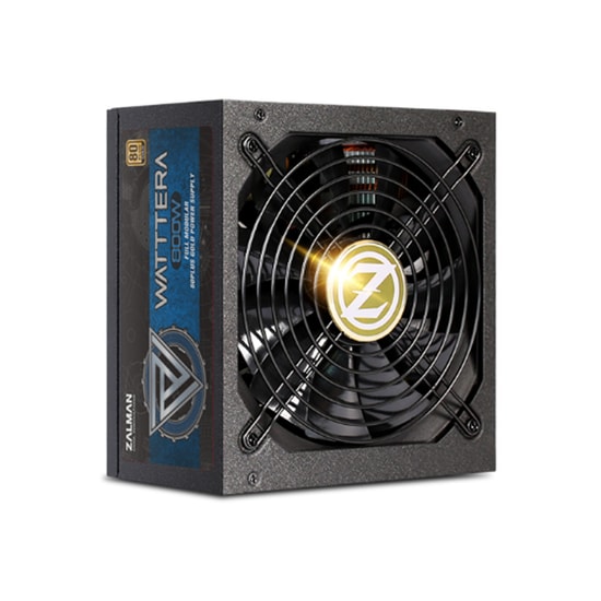 Zalman ZM800-EBTII Watttera 800W 80+ Gold Güç Kaynağı - Tam Modüler, 135mm Fan, Aktif PFC, Yüksek Verimlilik PSU