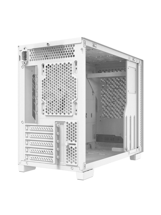 XPG Valor Air Nano VALORAIRNANOMAA-WHCWW Beyaz Micro-ATX Oyuncu Kasası - 1x ARGB Fan, USB 3.2, Toz Filtresi, Mesh