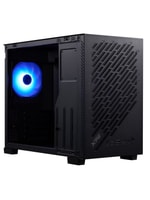 XPG Valor Air Nano VALORAIRNANOMAA-BKCWW Siyah ATX Mid-Tower Oyuncu Kasası - 4x ARGB Fan, USB 3.2, Toz Filtresi