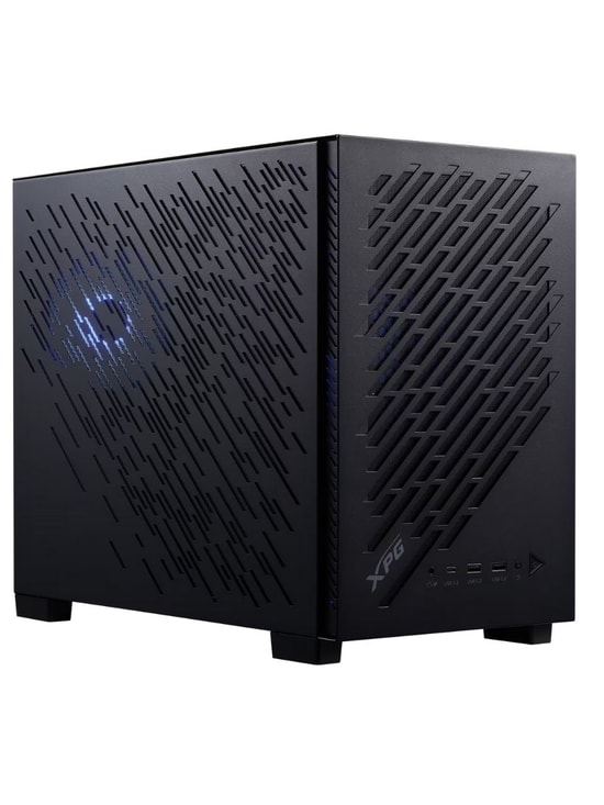 XPG Valor Air Nano VALORAIRNANOMAA-BKCWW Siyah ATX Mid-Tower Oyuncu Kasası - 4x ARGB Fan, USB 3.2, Toz Filtresi