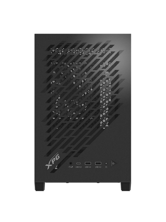 XPG Valor Air Nano VALORAIRNANOMAA-BKCWW Siyah ATX Mid-Tower Oyuncu Kasası - 4x ARGB Fan, USB 3.2, Toz Filtresi