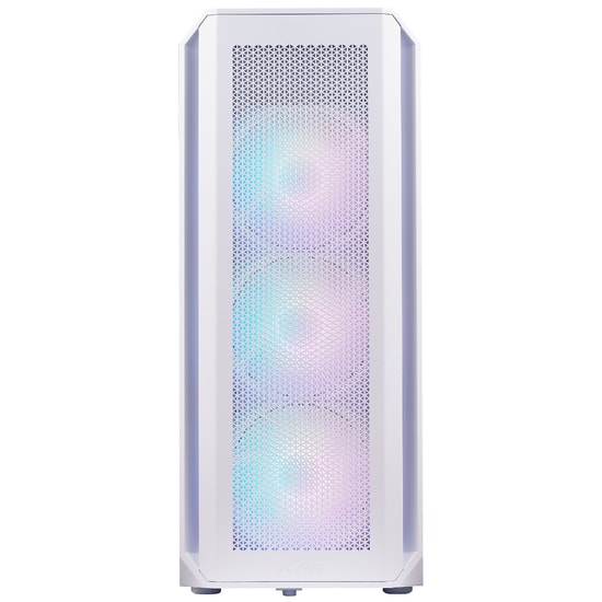 XPG Valor Air Plus VALORAIRPLUSMTA-WHCWW Beyaz ATX Mid-Tower Oyuncu Kasası - 4x ARGB Fan, USB 3.2, Temperli Cam Panel