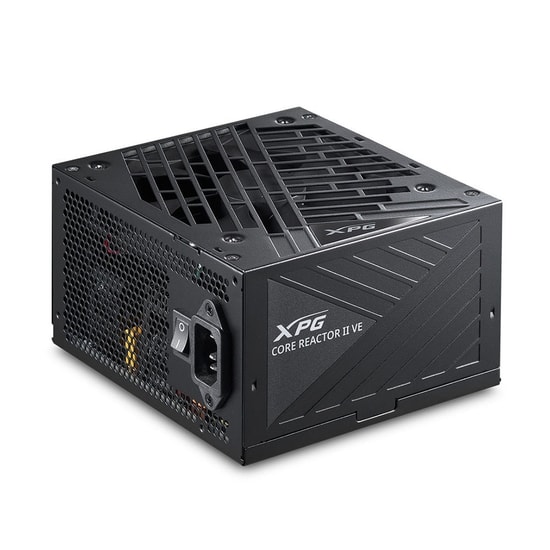 XPG Core Reactor II VE 850W 80+ Gold Güç Kaynağı (COREREACTORIIVE850G-BKCEU) - Tam Modüler, ATX 3.0, 120mm Fan, Aktif PF