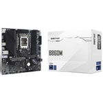 Biostar B860MT-E PRO LGA1851 DDR5 Anakart - 8000MHz, 3xM.2, 4xDIMM, 256GB RAM, HDMI, 2xDP, PCIe 5.0, Micro ATX