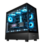 Segotep Endura Pro+ Siyah 750W 80+ Bronze PCIE 5.1 Midi Tower Kasa (ENDURA-PRO-750W-SIYAH) - E-ATX, 6x ARGB Fan, 750W PS