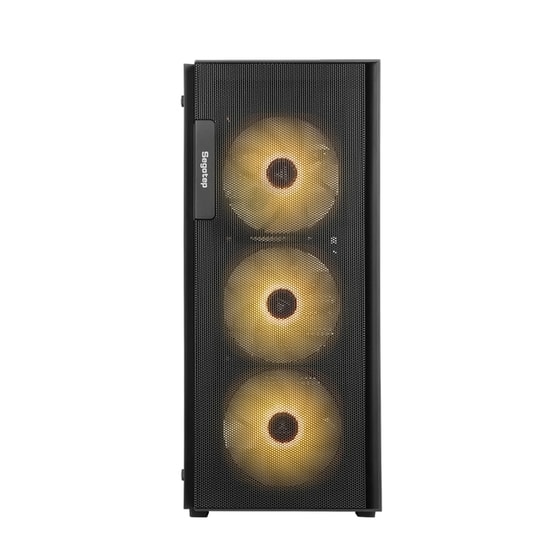 Segotep Axe 5 Siyah 750W 80+ Bronze PCIE 5.1 Midi Tower Kasa (AXE-5-750W-SIYAH) - 4x Rainbow Fan, ATX, Toz Filtresi