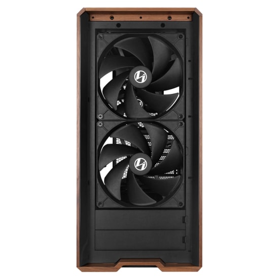Lian Li Lancool 217 Siyah (G99.LAN217X.00) E-ATX Mid-Tower Kasa - Ahşap Detay, 5x Fan, 360mm Radyatör, USB-C, Cam
