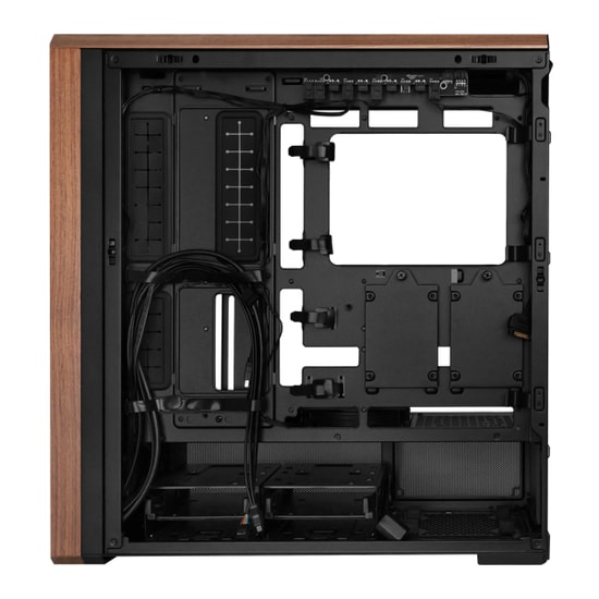 Lian Li Lancool 217 Siyah (G99.LAN217X.00) E-ATX Mid-Tower Kasa - Ahşap Detay, 5x Fan, 360mm Radyatör, USB-C, Cam