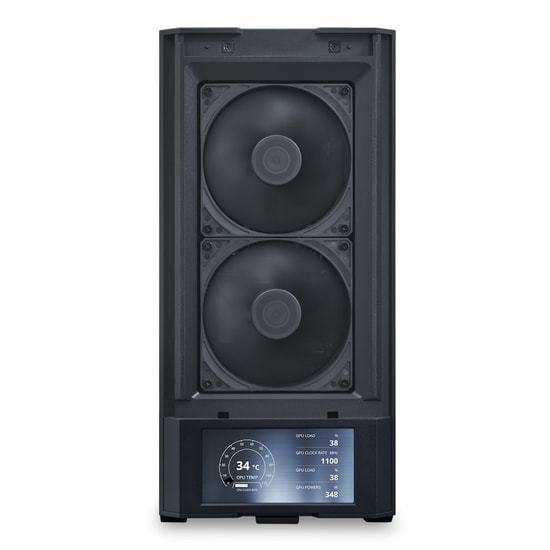 Lian Li Lancool 207 Digital Siyah (G99.LAN207DX.00) Mid-Tower ATX Kasa - 4x ARGB Fan, 360mm Radyatör, Temperli Cam