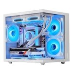 Segotep Brave W1 Beyaz 650W 80+ Midi Tower Kasa (BRAVE-W1-650W-BEYAZ) - mATX, 3x ARGB Fan, 650W PSU, Gaming Kasa