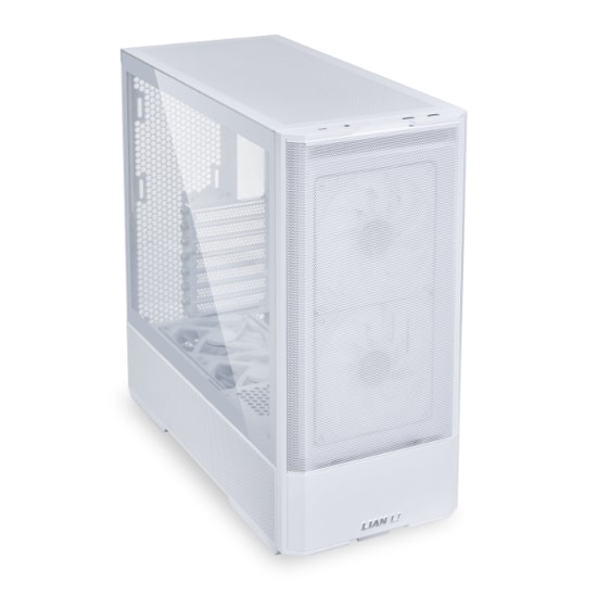 Lian Li Lancool 207 Beyaz (G99.LAN207RW.00) Mid-Tower ATX Kasa - 4x ARGB Fan, 360mm Radyatör Desteği, Temperli Cam