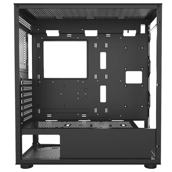 Vento VG12AL 750W GEN5 E-ATX Oyuncu Kasası - 80+ Bronz, 4x120mm RGB Fan, Temperli Cam, Mesh Panel, Mid Tower Siyah