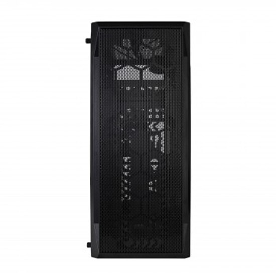 Hiper ZOE-600W Siyah Gaming ATX Mid Tower Kasa - 600W PSU, 3x12cm Rainbow Fan, Mesh Panel, Temperli Cam, Oyuncu Kasası