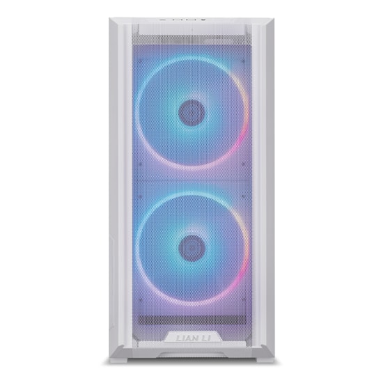Lian Li Lancool 216 Mesh Beyaz (G99.LAN216RW.00) E-ATX Mid-Tower Kasa - 2x160mm ARGB Fan, 1x140mm Fan, Temperli Cam