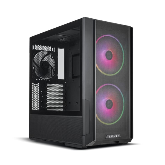 Lian Li Lancool 216 Mesh Siyah (G99.LAN216RX.00) E-ATX Mid-Tower Kasa - 2x160mm ARGB Fan, Temperli Cam, Type-C