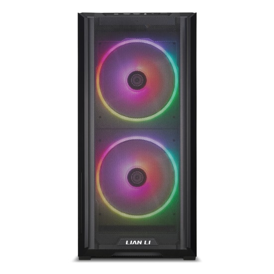 Lian Li Lancool 216 Mesh Siyah (G99.LAN216RX.00) E-ATX Mid-Tower Kasa - 2x160mm ARGB Fan, Temperli Cam, Type-C