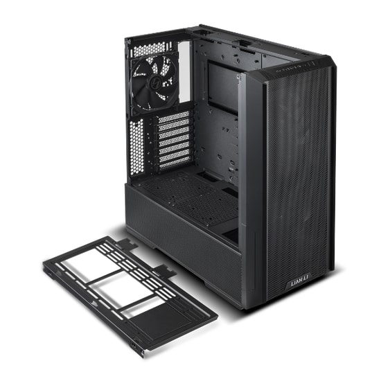 Lian Li Lancool 216 Mesh Siyah (G99.LAN216RX.00) E-ATX Mid-Tower Kasa - 2x160mm ARGB Fan, Temperli Cam, Type-C