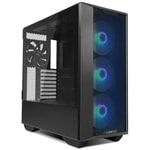 Lian Li Lancool III Siyah E-ATX Oyuncu Kasası (G99.LAN3RX.00) - ARGB 4x140mm PWM Fan, Temperli Cam, Mesh Panel