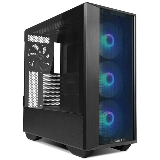 Lian Li Lancool III Siyah E-ATX Oyuncu Kasası (G99.LAN3RX.00) - ARGB 4x140mm PWM Fan, Temperli Cam, Mesh Panel