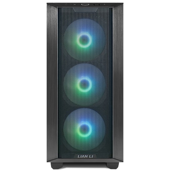 Lian Li Lancool III Siyah E-ATX Oyuncu Kasası (G99.LAN3RX.00) - ARGB 4x140mm PWM Fan, Temperli Cam, Mesh Panel