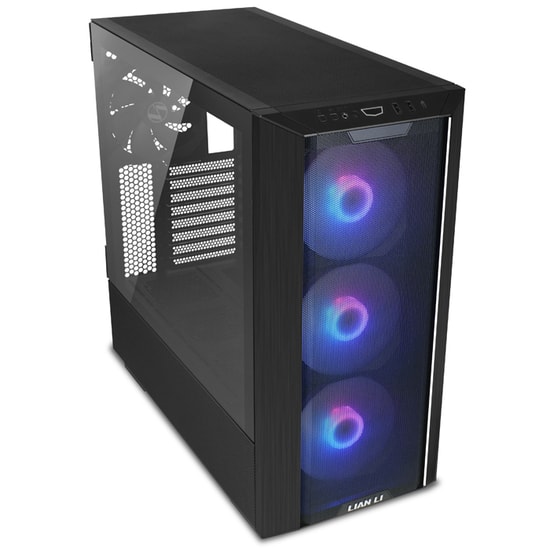Lian Li Lancool III Siyah E-ATX Oyuncu Kasası (G99.LAN3RX.00) - ARGB 4x140mm PWM Fan, Temperli Cam, Mesh Panel