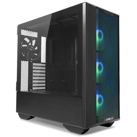 Lian Li Lancool III Siyah E-ATX Oyuncu Kasası (G99.LAN3RX.00) - ARGB 4x140mm PWM Fan, Temperli Cam, Mesh Panel