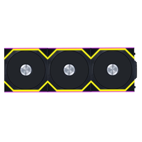 Lian Li UNI FAN SL Wireless Siyah Kasa Fanı (G99.12SL1W3B.00) - 3'lü Paket, 120mm, 2000 RPM, 64 CFM, PWM, ARGB