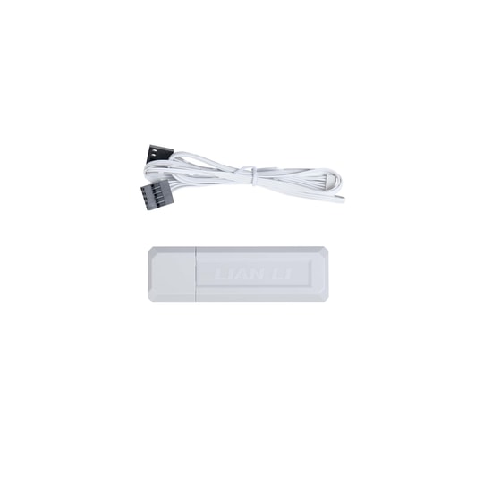 Lian Li UNI FAN SL Wireless Beyaz Kasa Fanı (G99.12SL1W3W.00) - 3'lü Paket, 120mm, 2000 RPM, 64 CFM, PWM, ARGB