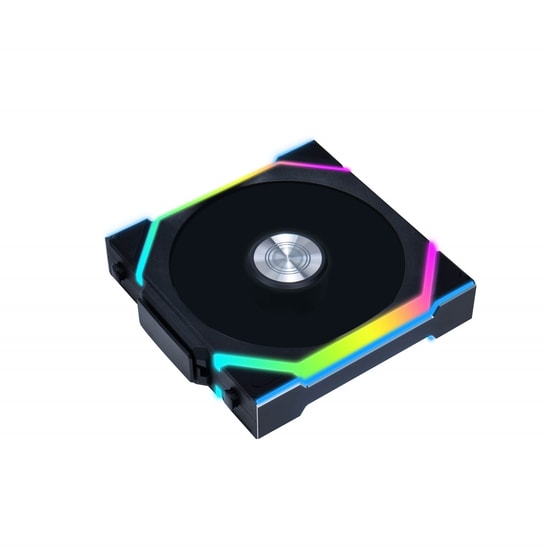 Lian Li UNI FAN Reverse SL Wireless Siyah Kasa Fanı (G99.12RSL1W1B.00) - 120mm, 2000 RPM, 64 CFM, PWM, ARGB, Kablosuz