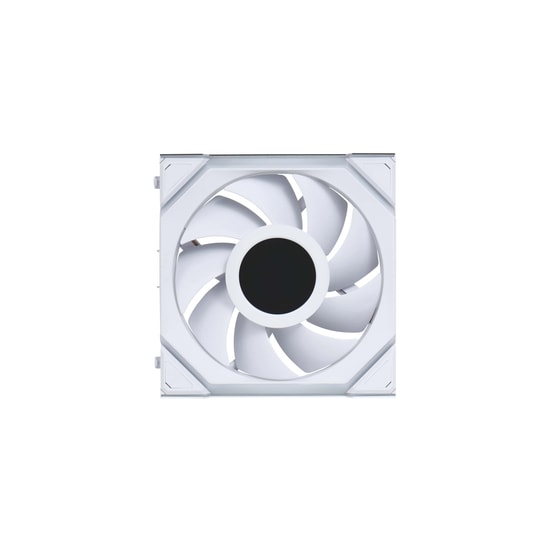 Lian Li UNI FAN SL Wireless LCD Beyaz Kasa Fanı (G99.12SLLCD1W1W.00) - 120mm, ARGB, 1.6 inç LCD, 1900 RPM, PWM, 2.4GHz