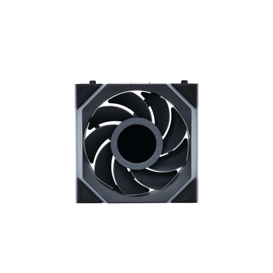 Lian Li UNI FAN Reverse SL Wireless LCD Siyah Kasa Fanı (G99.12RSLLCD1W1B.00) - 120mm, ARGB, 1900 RPM, PWM, Kablosuz