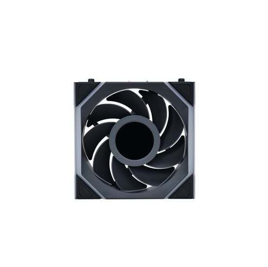 Lian Li UNI FAN Reverse SL Wireless LCD Siyah Kasa Fanı (G99.12RSLLCD1W3B.00) - 3'lü Paket, 120mm, ARGB, 1900 RPM, PWM
